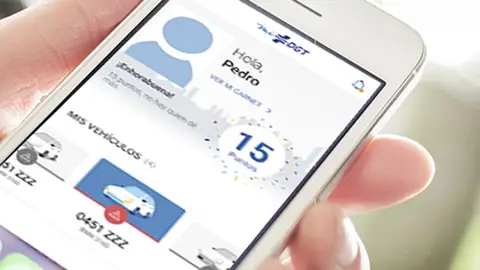 Aplicación mi DGT Recuperar los puntos del carnet