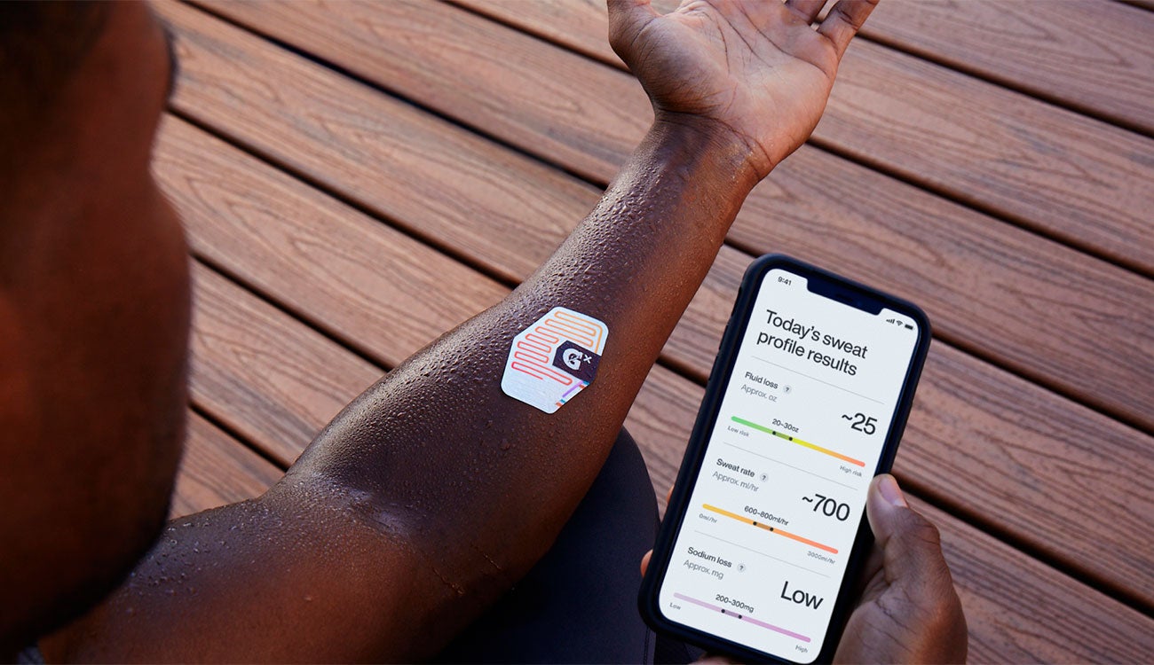 El parche en el brazo