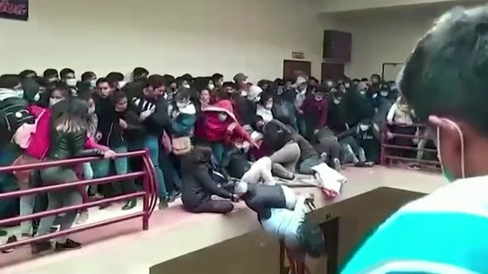 Imágenes del momento de la caída Tragedia en Bolivia