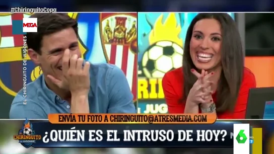 Trolean a Sandra Díaz Aras en el directo de El Chiringuito al mandarle un mensaje de "Elber Galarga": "¿Por qué me hacen esto?" Trolean a Sandra Díaz Aras en el directo de El Chiringuito al mandarle un mensaje de "Elber Galarga": "¿Por qué me hacen esto?"