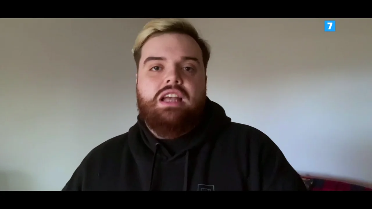Ibai Llanos durante su entrevista en Lo de Évole