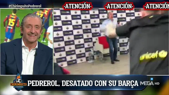 El vídeo viral de Josep Pedrerol desatado con el gol de Piqué en el descuento El vídeo viral de Josep Pedrerol desatado con el gol de Piqué en el descuento