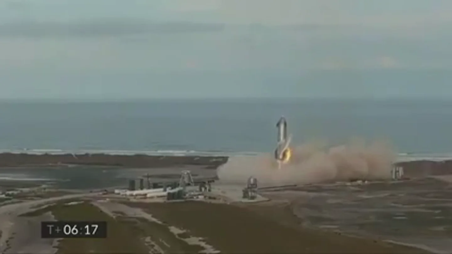 El vídeo de la explosión del cohete de SpaceX tras lanzamiento desde Texas El vídeo de la explosión del cohete de SpaceX tras lanzamiento desde Texas