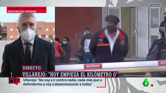 Fernando Grande-Marlaska, ministro del Interior, en ARV Marlaska ARV