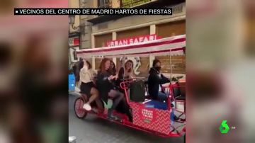 Los vecinos del centro de Madrid, hartos de las fiestas ilegales de extranjeros en pisos turísticos: "Vamos camino de ser Magaluf"