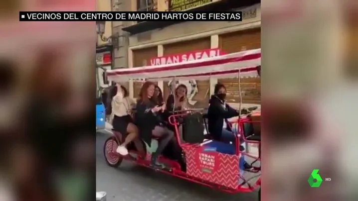 Los vecinos del centro de Madrid, hartos de las fiestas ilegales de extranjeros en pisos turísticos: "Vamos camino de ser Magaluf"