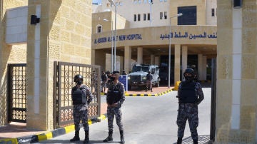 Un hospital jordano.