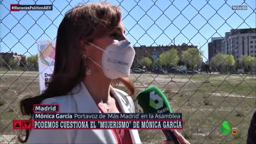 Mónica García, candidata de Más Madrid, en Al Rojo Vivo