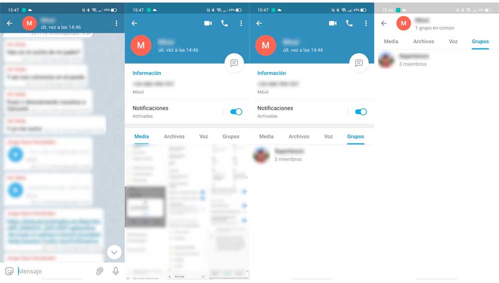 Grupos en Telegram