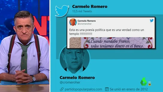 Así es Carmelo Romero, el diputado del PP que gritó a Íñigo Errejón 'vete al médico' tras hablar de salud mental Así es Carmelo Romero, el diputado del PP que gritó a Íñigo Errejón 'vete al médico' tras hablar de salud mental