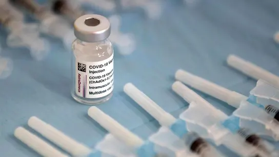 Una dosis de la vacuna de AstraZeneca. Una dosis de la vacuna de AstraZeneca.