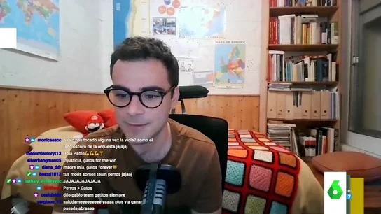 El troleo a Pablo Díaz, concursante de Pasapalabra, en pleno directo de Twitch El troleo a Pablo Díaz, concursante de Pasapalabra, en pleno directo de Twitch