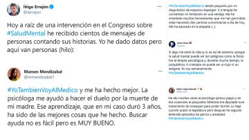 #YoTambiénVoyAlMédico, el hashtag que se ha volcado con la salud mental