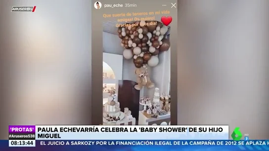 Así fue el 'baby shower' sorpresa por el hijo de Paula Echevarría y Miguel Torres Así fue el 'baby shower' sorpresa por el hijo de Paula Echevarría y Miguel Torres