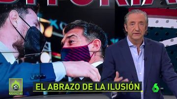 Pedrerol, sobre el acto de Laporta: "Me da la sensación de que era un homenaje a Messi"