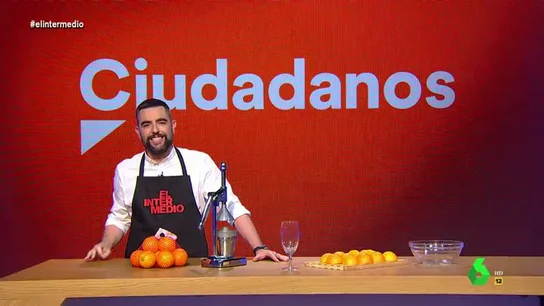 Dani Mateo resume la cascada de dimisiones de Cs con naranjas Dani Mateo resume la cascada de dimisiones de Cs con naranjas