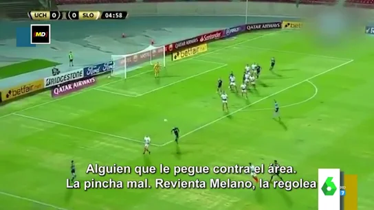 La hilarante retransmisión de un partido de fútbol por el apellido de un jugador: "Revienta Melano" La hilarante retransmisión de un partido de fútbol por el apellido de un jugador: "Revienta Melano"