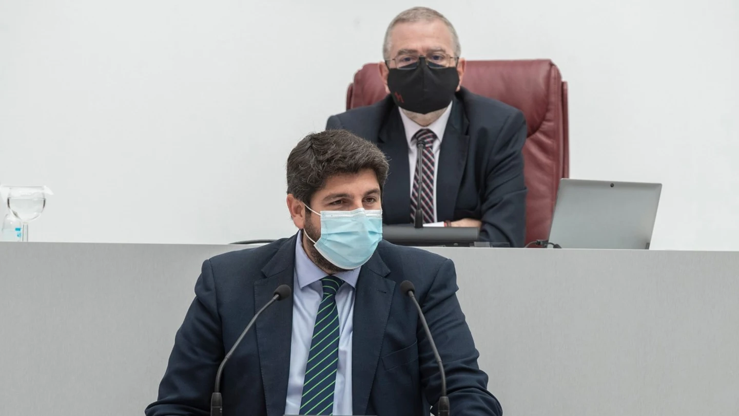 López Miras seguirá siendo el presidente del Consejo de Gobierno al no prosperar la moción de censura López Miras seguirá siendo el presidente del Consejo de Gobierno al no prosperar la moción de censura