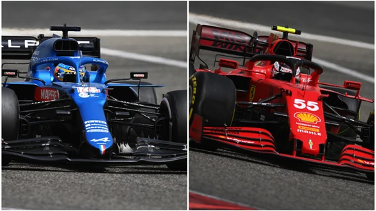 Fernando Alonso y Carlos Sainz Fernando Alonso y Carlos Sainz