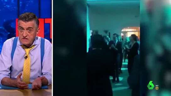 Wyoming y las otras veces que el PP "se tragó sus principios": así bailó Rajoy en la boda de Maroto tras votar contra el matrimonio gay Wyoming y las otras veces que el PP "se tragó sus principios": así bailó Rajoy en la boda de Maroto tras votar contra el matrimonio gay