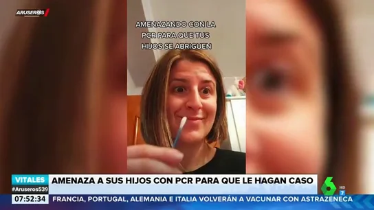 El vídeo de una madre que amenaza a sus hijos con hacerles PCR si no son obedientes El vídeo de una madre que amenaza a sus hijos con hacerles PCR si no son obedientes