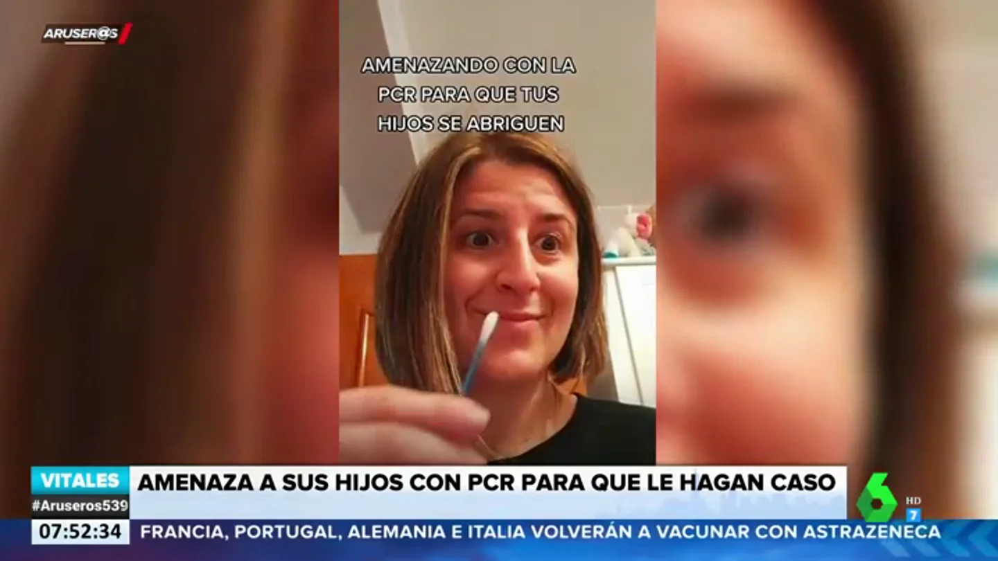 El vídeo de una madre que amenaza a sus hijos con hacerles PCR si no son obedientes El vídeo de una madre que amenaza a sus hijos con hacerles PCR si no son obedientes
