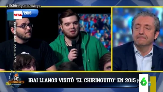 El día que un joven y anónimo Ibai acudió de público a El Chiringuito y acabó acaparando el primer plano El día que un joven y anónimo Ibai acudió de público a El Chiringuito y acabó acaparando el primer plano