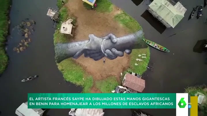 Murales gigantes en azoteas o playas: los grafitis más impactantes del mundo