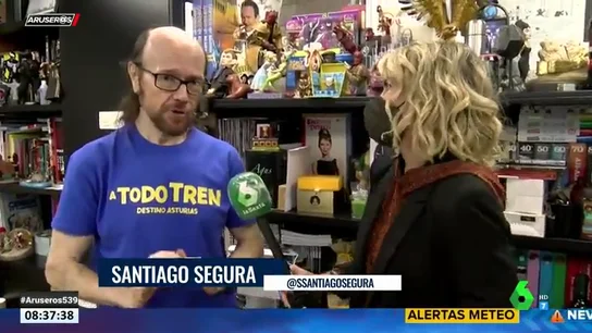 Santiago Segura desvela que el rodaje de 'A todo tren' fue difícil por "Filomena y los positivos entre los figurantes" Santiago Segura desvela que el rodaje de 'A todo tren' fue difícil por "Filomena y los positivos entre los figurantes"