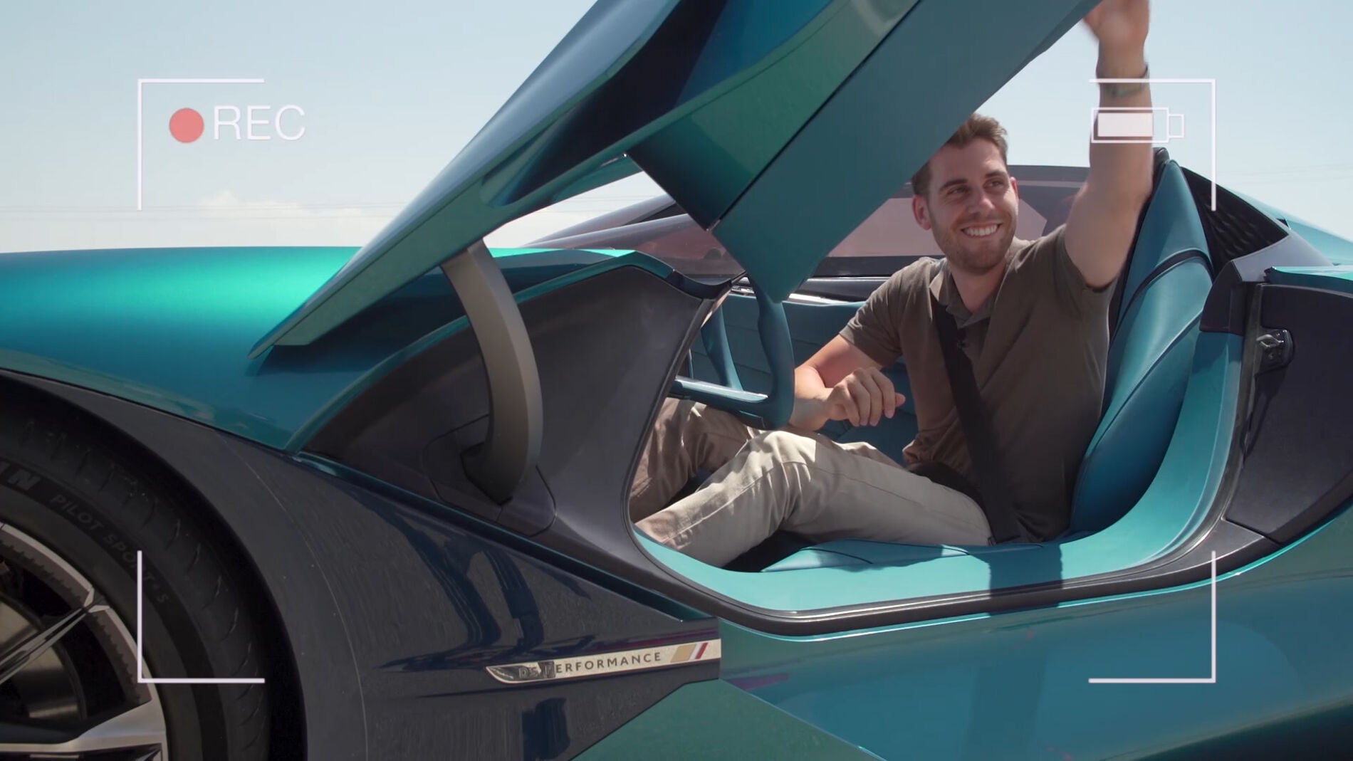 Prueba del Cocept Car DS X e-Tense