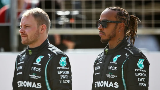 Bottas y Hamilton Bottas y Hamilton