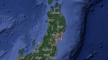 Terremoto frente a la costa de Miyagi