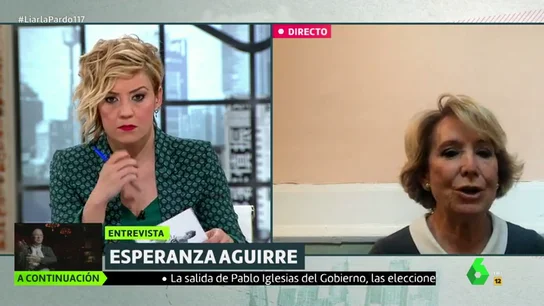 Esperanza Aguirre en Liarla Pardo Esperanza Aguirre en Liarla Pardo