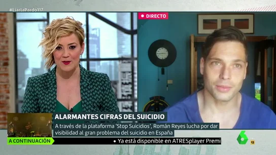 Román Reyes, de 'Stop Suicidios' Román Reyes, de 'Stop Suicidios': "