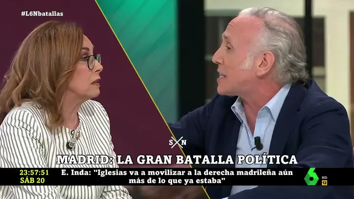 Angélica Rubio y Eduardo Inda