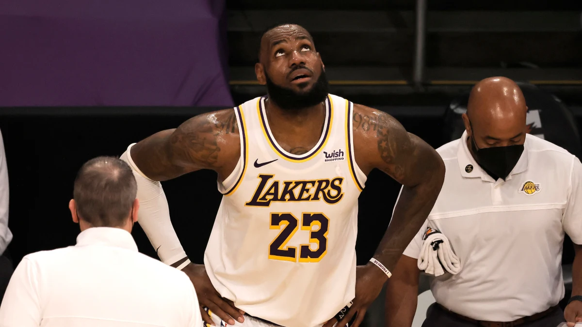 LeBron James, con los Lakers