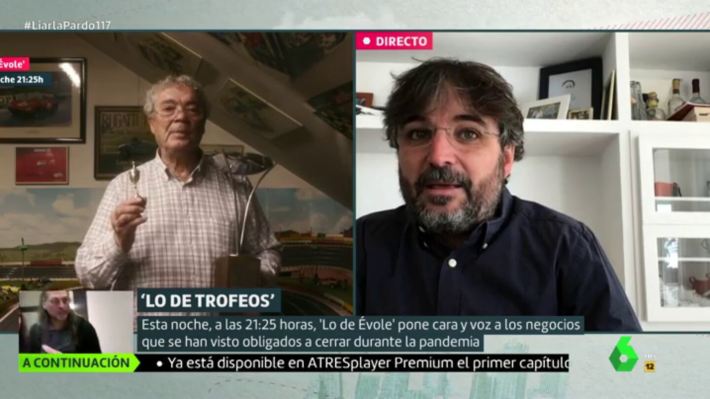 Jordi &Eacute;vole desvela por qu&eacute; eligi&oacute; 'Trofeos Escobar' como protagonista de su homenaje a "todas las tiendas de barrio" que han cerrado por la pandemia