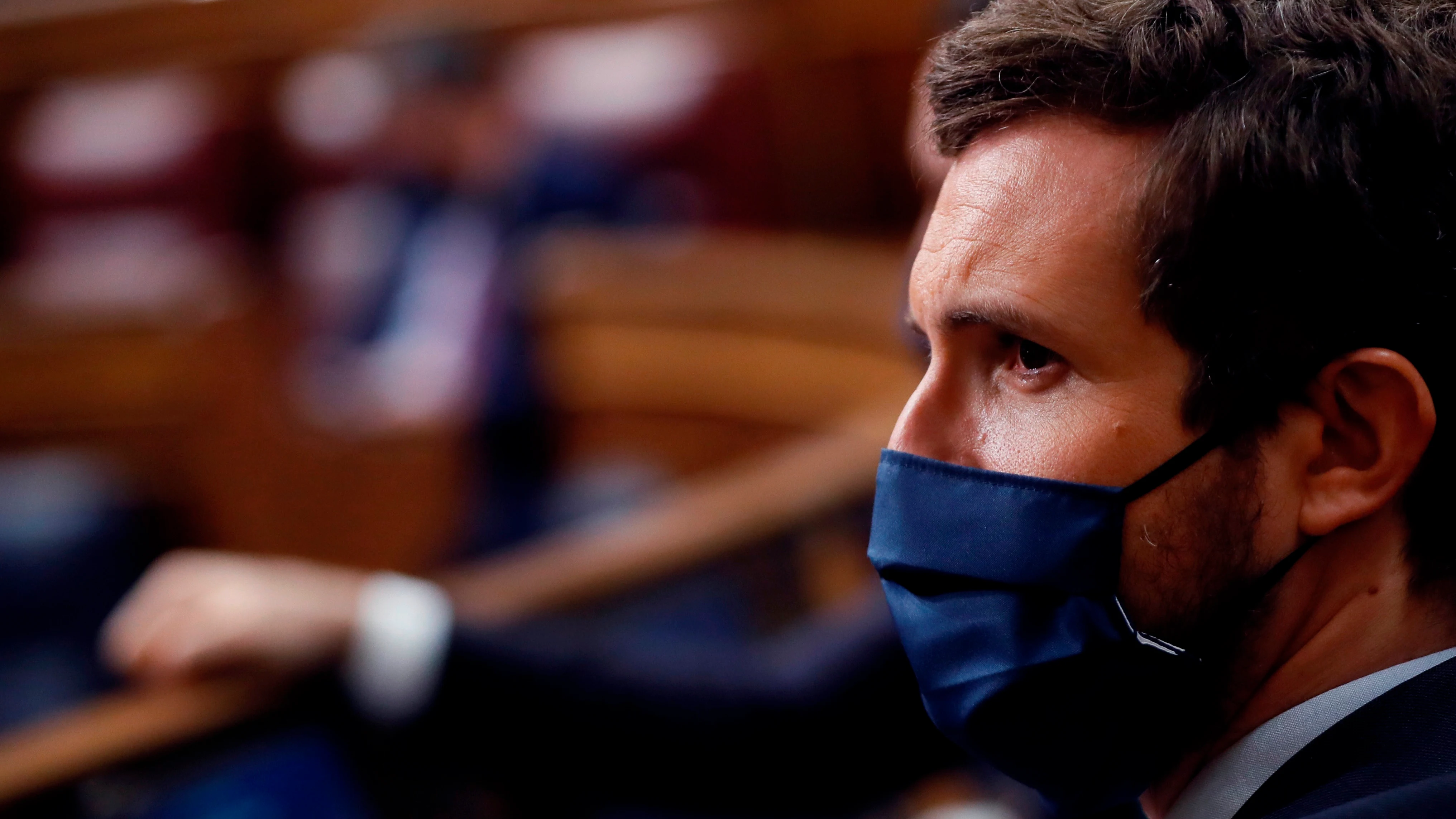 Pablo Casado, en el Congreso de los Diputados