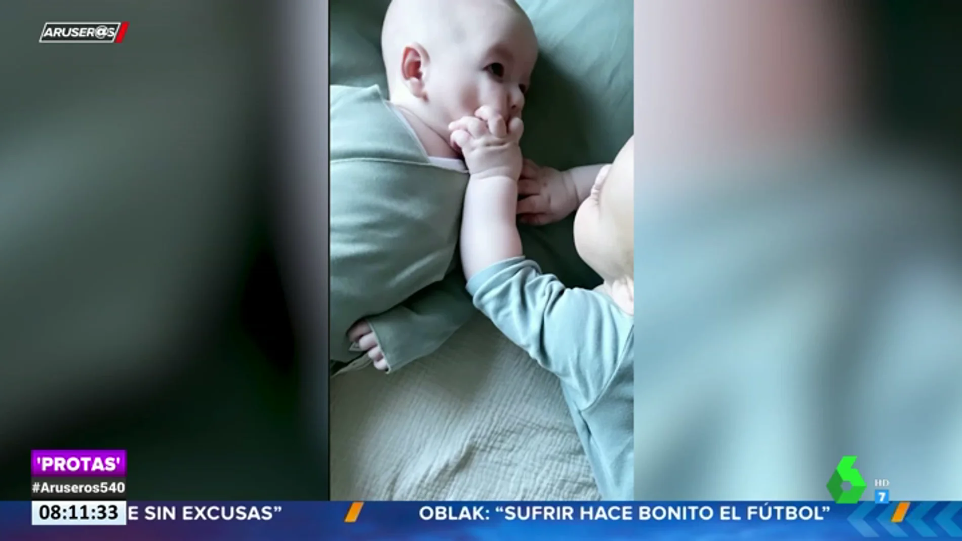 María Pombo graba el percance que ha sufrido su hijo junto al bebé de María Fernández Rubíes