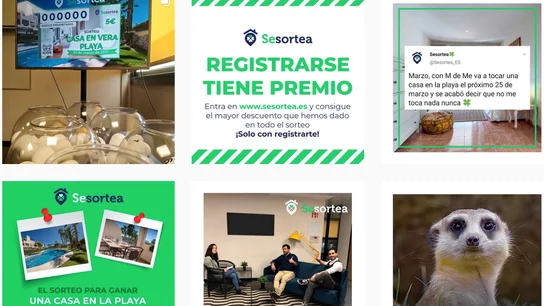 Sorteo de una casa en la playa. Sorteo de una casa en la playa.