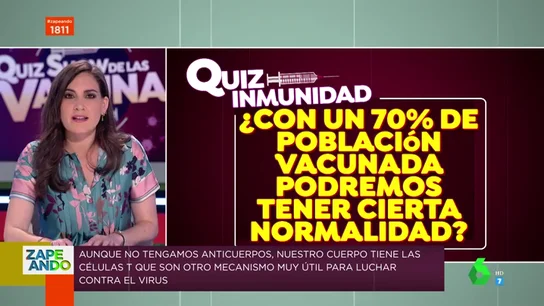 La advertencia de Boticaria García sobre la vuelta a "la normalidad": "El 70% de vacunados se queda corto" La advertencia de Boticaria García sobre la vuelta a "la normalidad": "El 70% de vacunados se queda corto"
