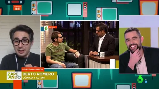 Berto Romero recuerda sus inicios en laSexta tras 15 años de emisión Berto Romero recuerda sus inicios en laSexta tras 15 años de emisión