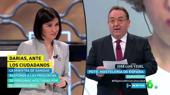 Carolina Darias en El Objetivo Carolina Darias en El Objetivo