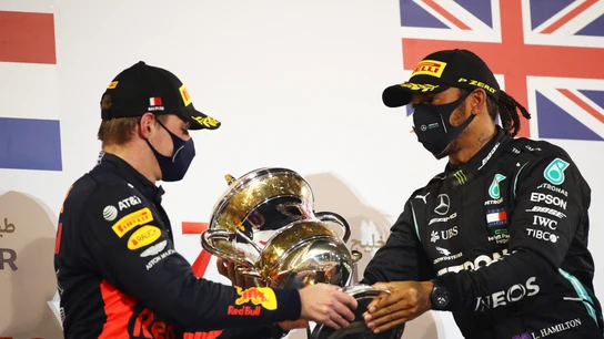 Verstappen y Hamilton Verstappen y Hamilton