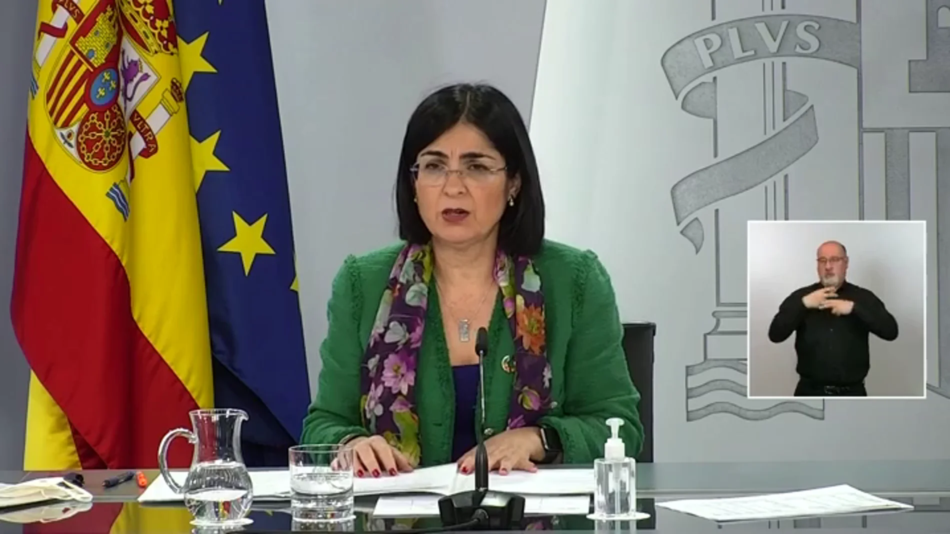 Carolina Darias: "Máxima preocupación; espero que no haya que adoptar medidas más restrictivas la próxima semana"