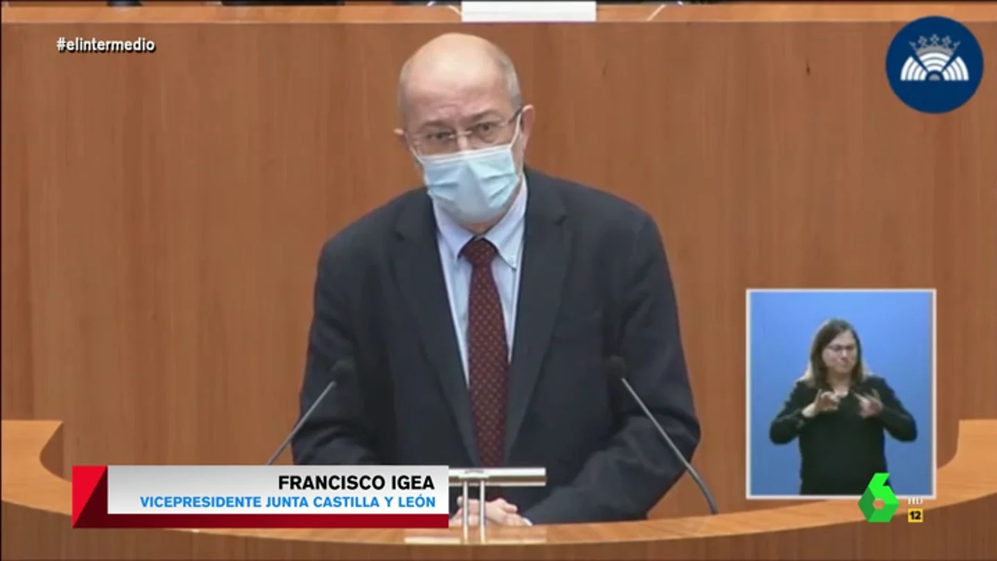 El lapsus de Igea al definir a Luis Tudanca con la palabra equivocada El lapsus de Igea al definir a Luis Tudanca con la palabra equivocada