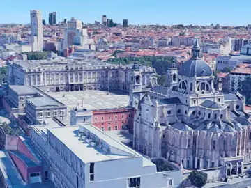 Mapa de Madrid en 3D Mapa de Madrid en 3D