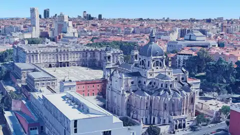 Mapa de Madrid en 3D Mapa de Madrid en 3D