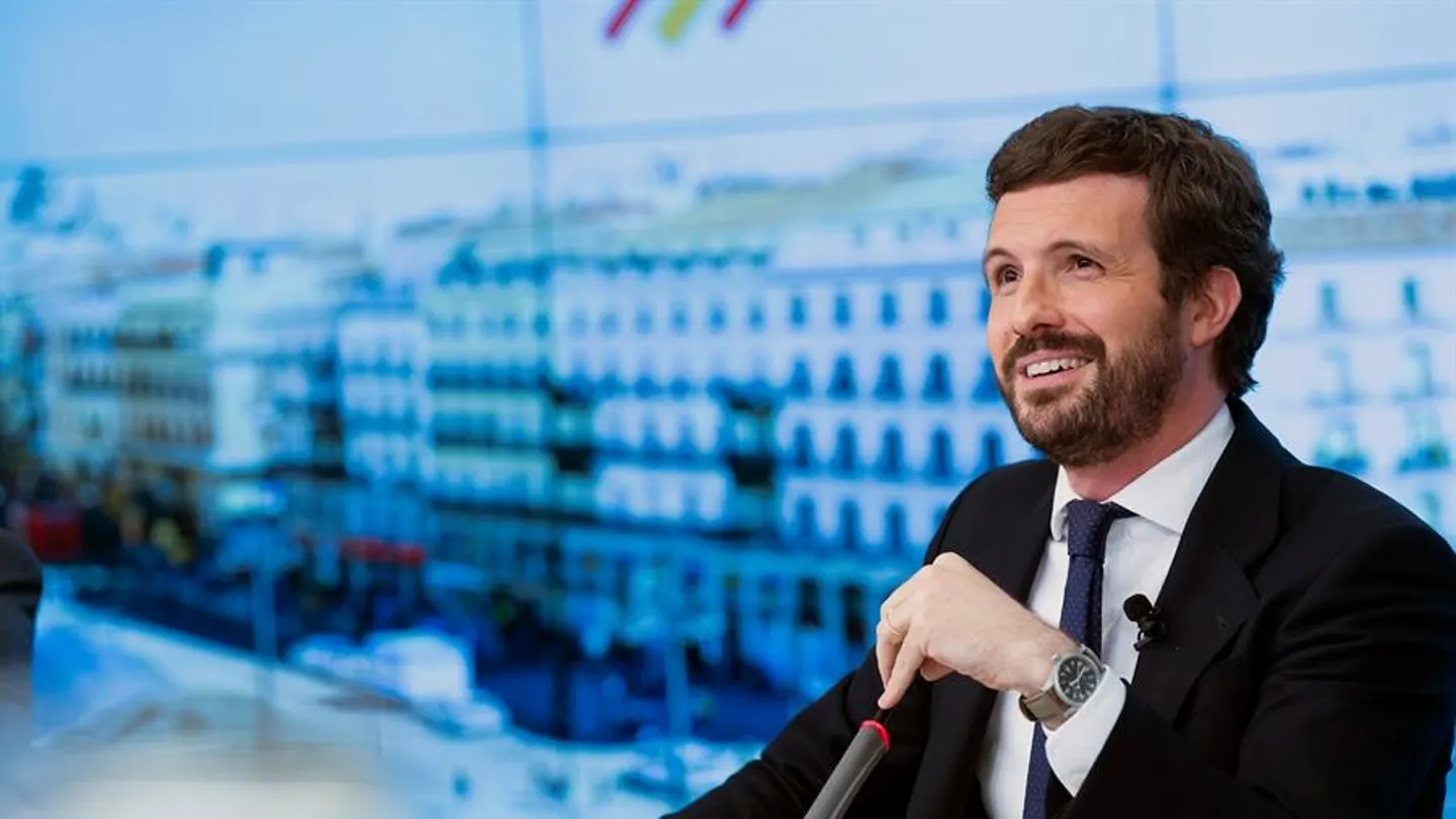 El presidente del PP, Pablo Casado El presidente del PP, Pablo Casado