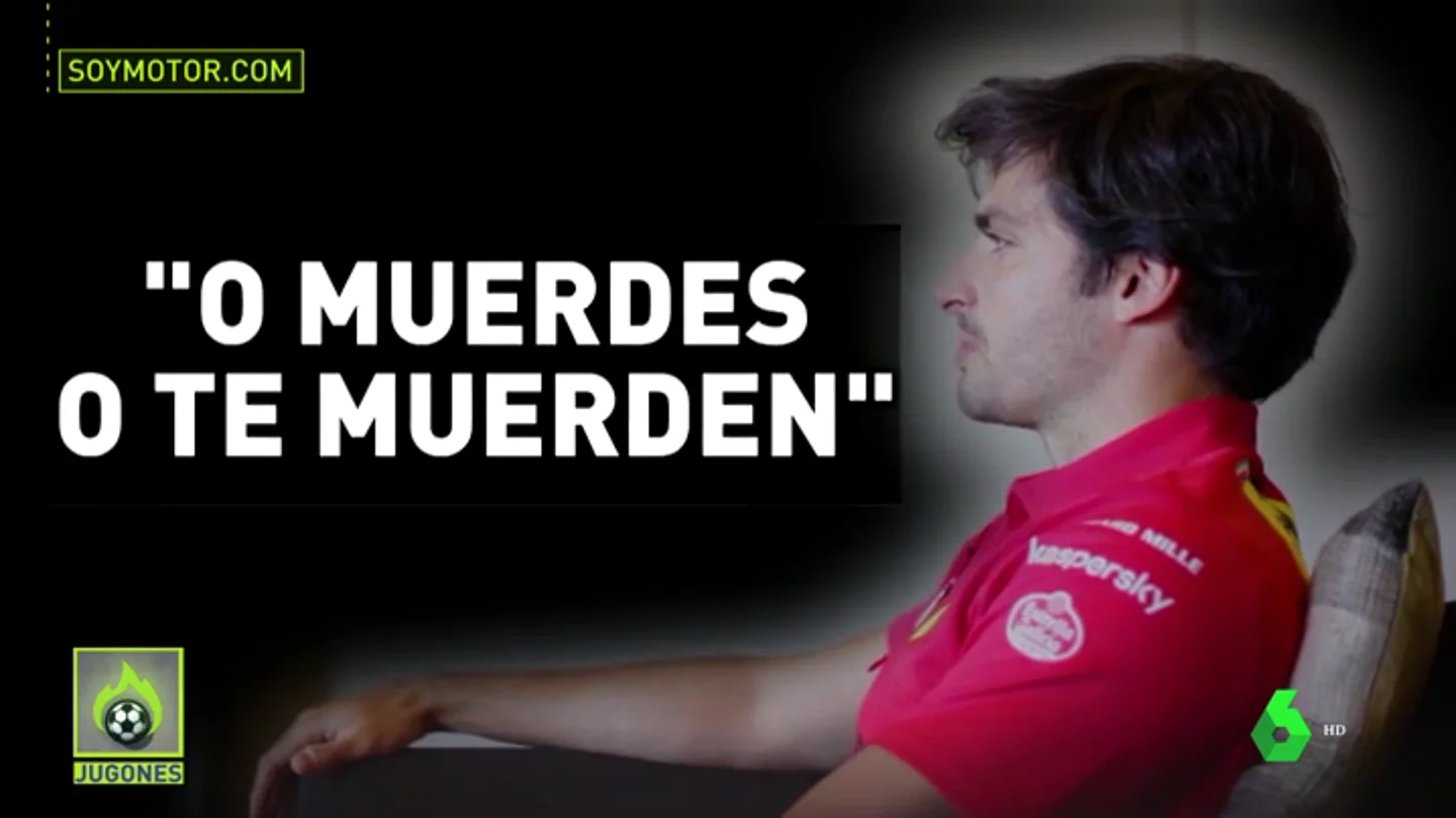 Carlos Sainz y el consejo de su padre: "O muerdes o te muerden" Carlos Sainz y el consejo de su padre: "O muerdes o te muerden"